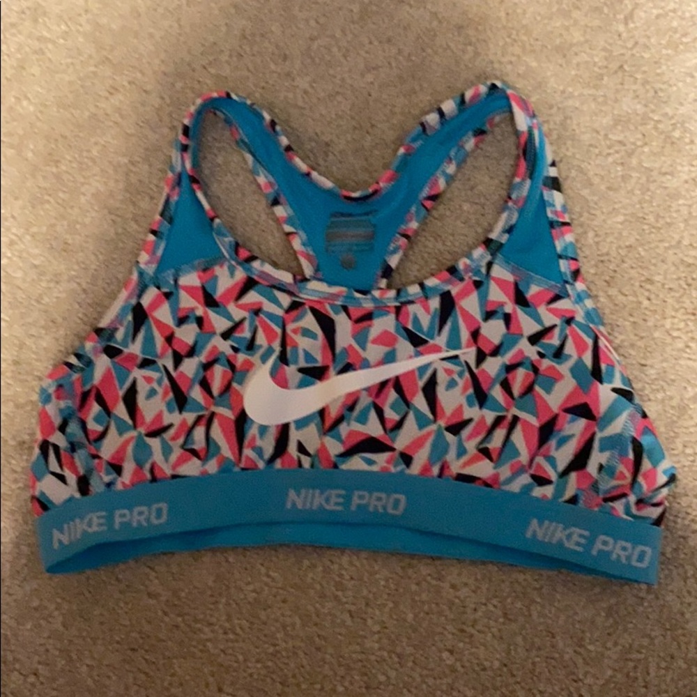 Nike Pro dri-fit girls sports bra